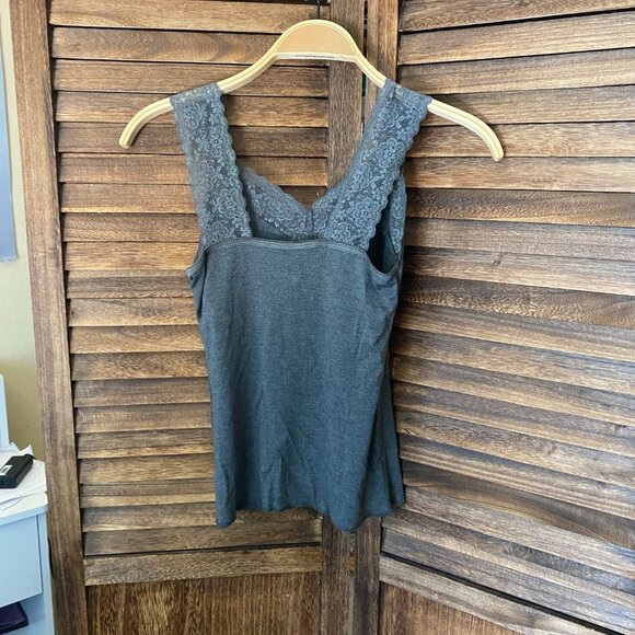 Wayi Lace Snug Camisole Gray - Picture 2 of 2